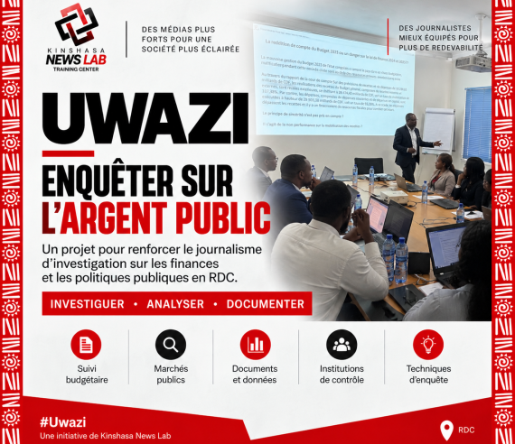 Enquêter sur l’argent public : Uwazi renforce les capacités des journalistes